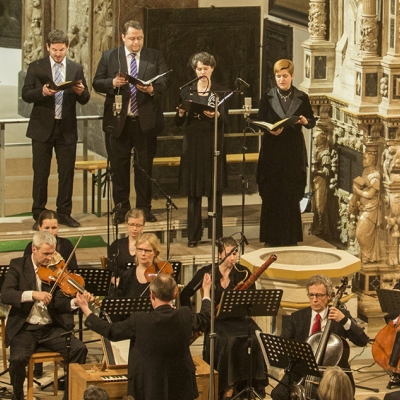 Bachscher Kirchenstil zweier Generationen - Cantus Thuringia & Capella (Ltg. Bernhard Klapprott) - Foto: Guido Werner