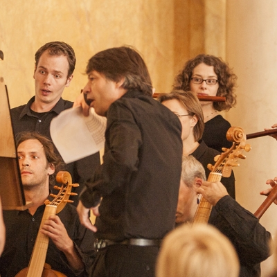 „Allein zu Dir“ - Choräle und Motetten der Lutherzeit  Schola Stralsundensis (Ltg. Maurice van Lieshout) - Foto: Guido Werner