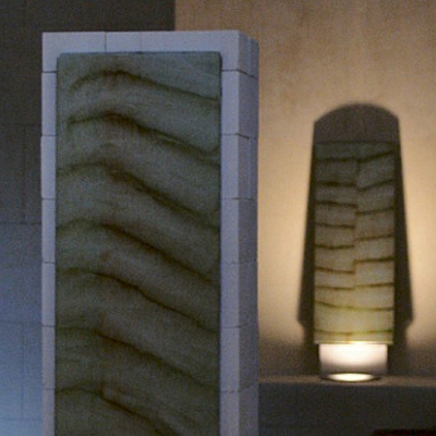 Ausstellung „Chromatik und Fuge“ mit Bildern von Axel Eckert (München) im Gentzschen Treppenhaus des Stadtschlosses - Foto: Dr. Michael Klein