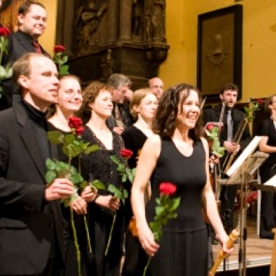 Eröffnungskonzert der 1. BACH BIENNALE WEIMAR Cantus Thuringia & Capella (Ltg. Bernhard Klapprott) Weimarer Kantaten - Foto: Guido Werner